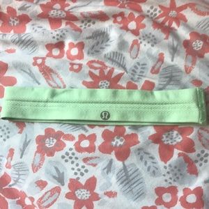 Mint Green Lululemon Headband